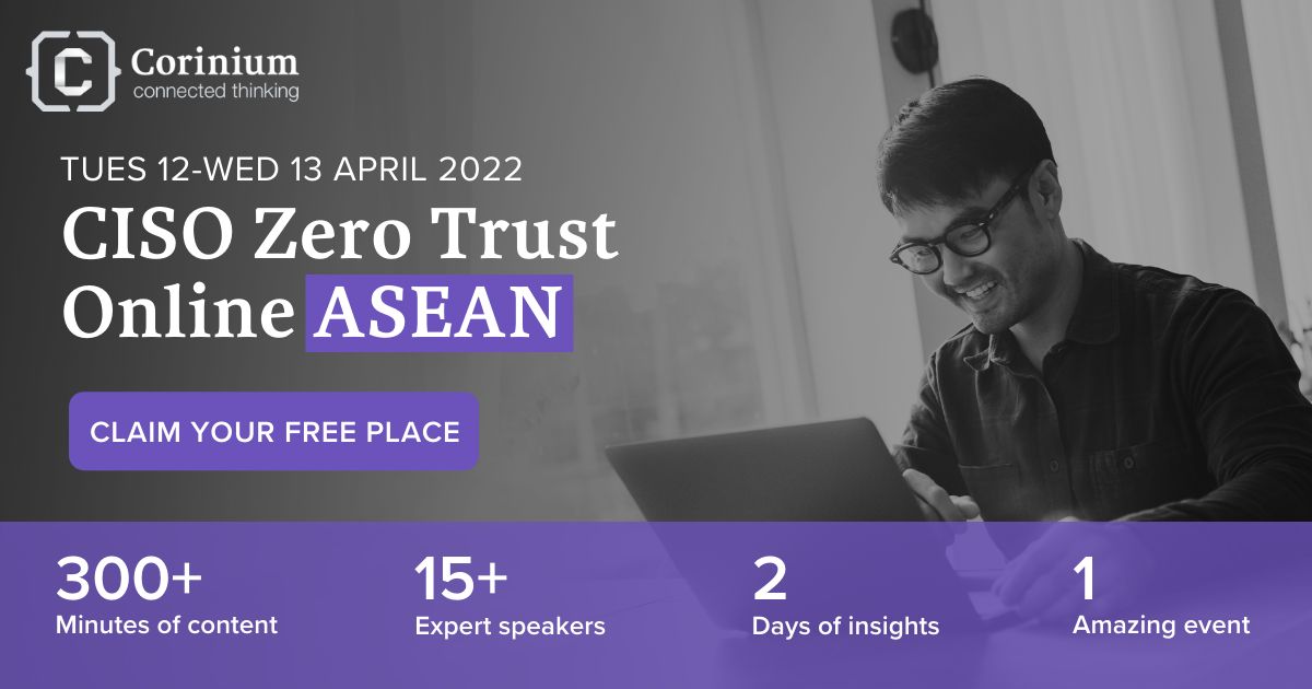 CISO Zero Trust Online ASEAN