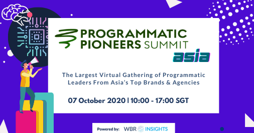 Programmatic Pioneers APAC Virtual Summit Conference in October 2020