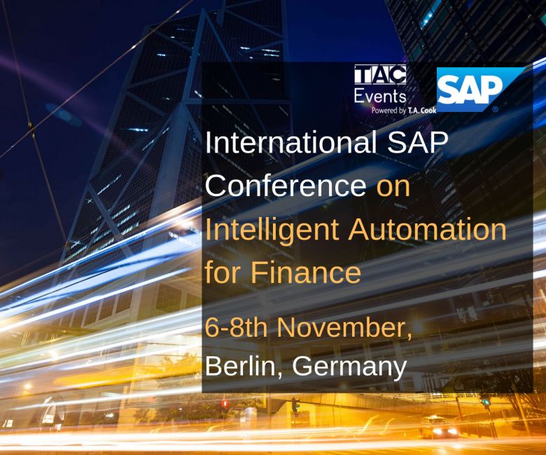 The International SAP Conference on Intelligent Automation for Finance