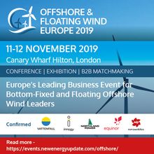 Offshore And Floating Wind Europe 2019 (11-12 Nov) with Tidal Summit (ITES)