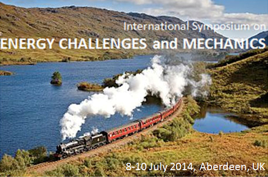 1st Int.l Symposium on Energy Challenges and Mechanics