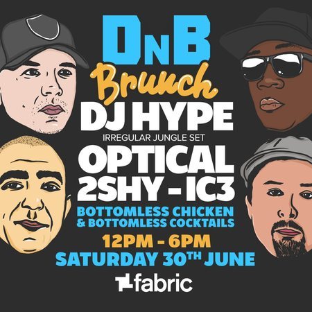 DNB Brunch Launch - A bottomless drum & bass themed brunch with DJ Hype